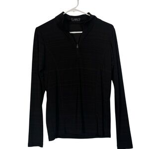 Callaway Black Opti-Dri Quarter-Zip Pullover EUC